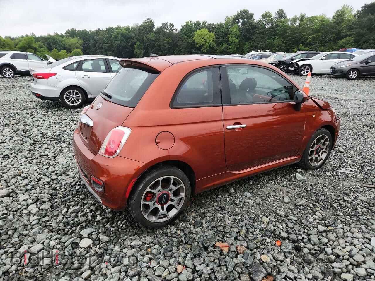 2012 FIAT 500 - VIN: 3C3CFFBR3CT366587 - Фото 3