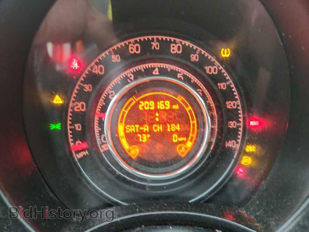 2012 FIAT 500 - VIN: 3C3CFFBR3CT366587 - Фото 9