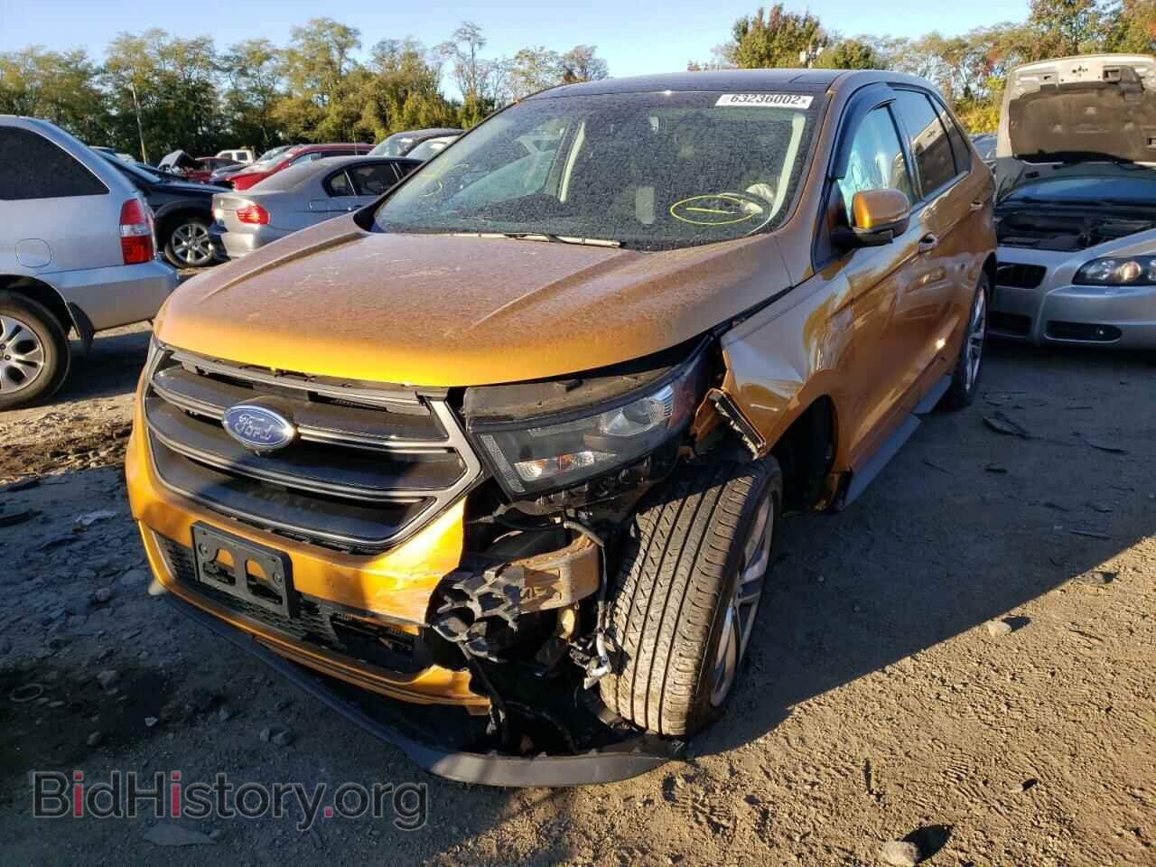 2015 FORD EDGE - VIN: 2FMTK4AP8FBB89641 - Фото 2