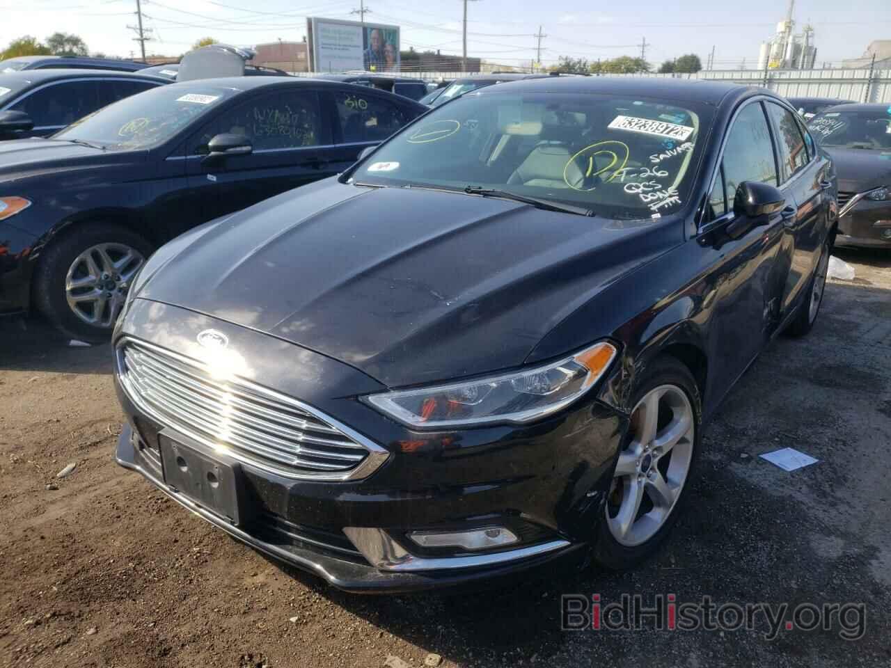 Photo 3FA6P0T96HR101481 - FORD FUSION 2017