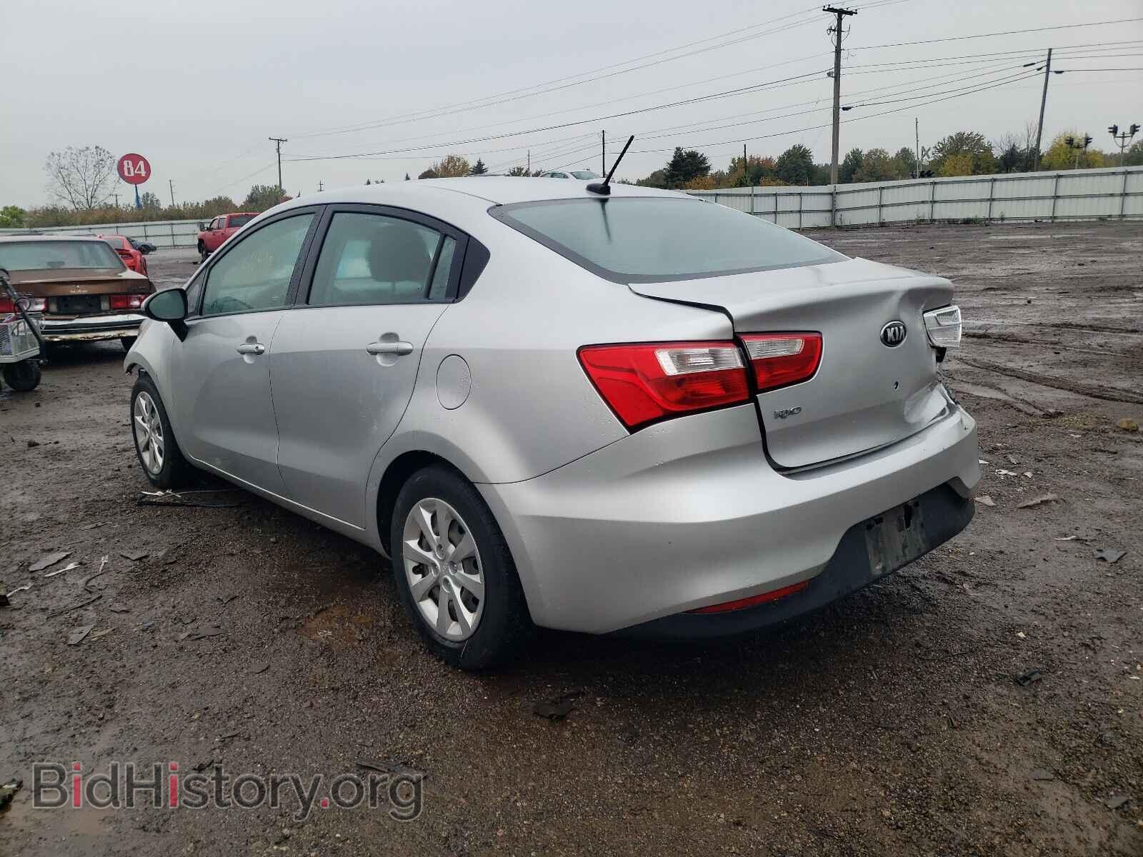 2016 KIA RIO - VIN: KNADM4A38G6599854 - Фото 3