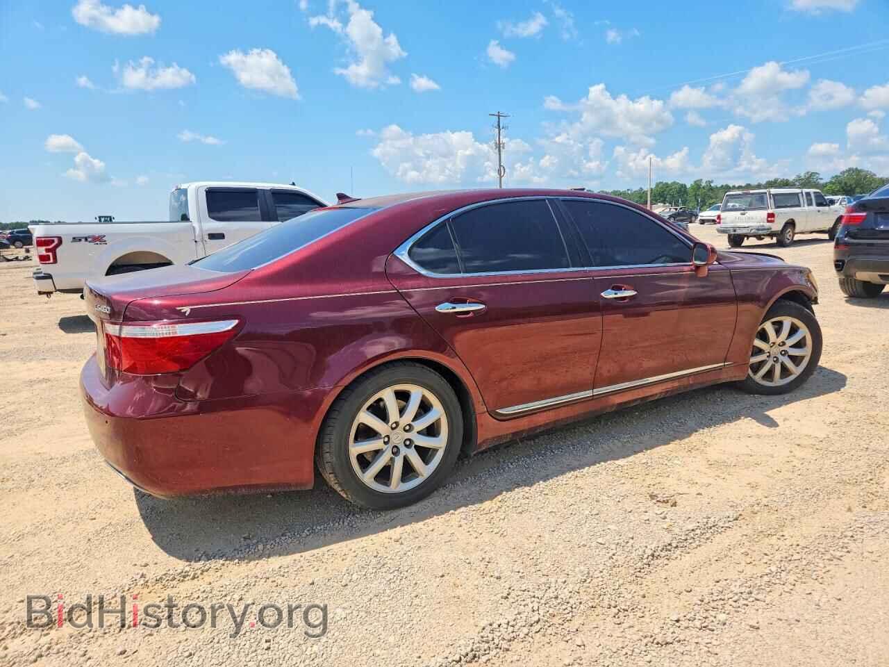 2007 LEXUS LS460 - VIN: JTHBL46F975031777 - Фото 3