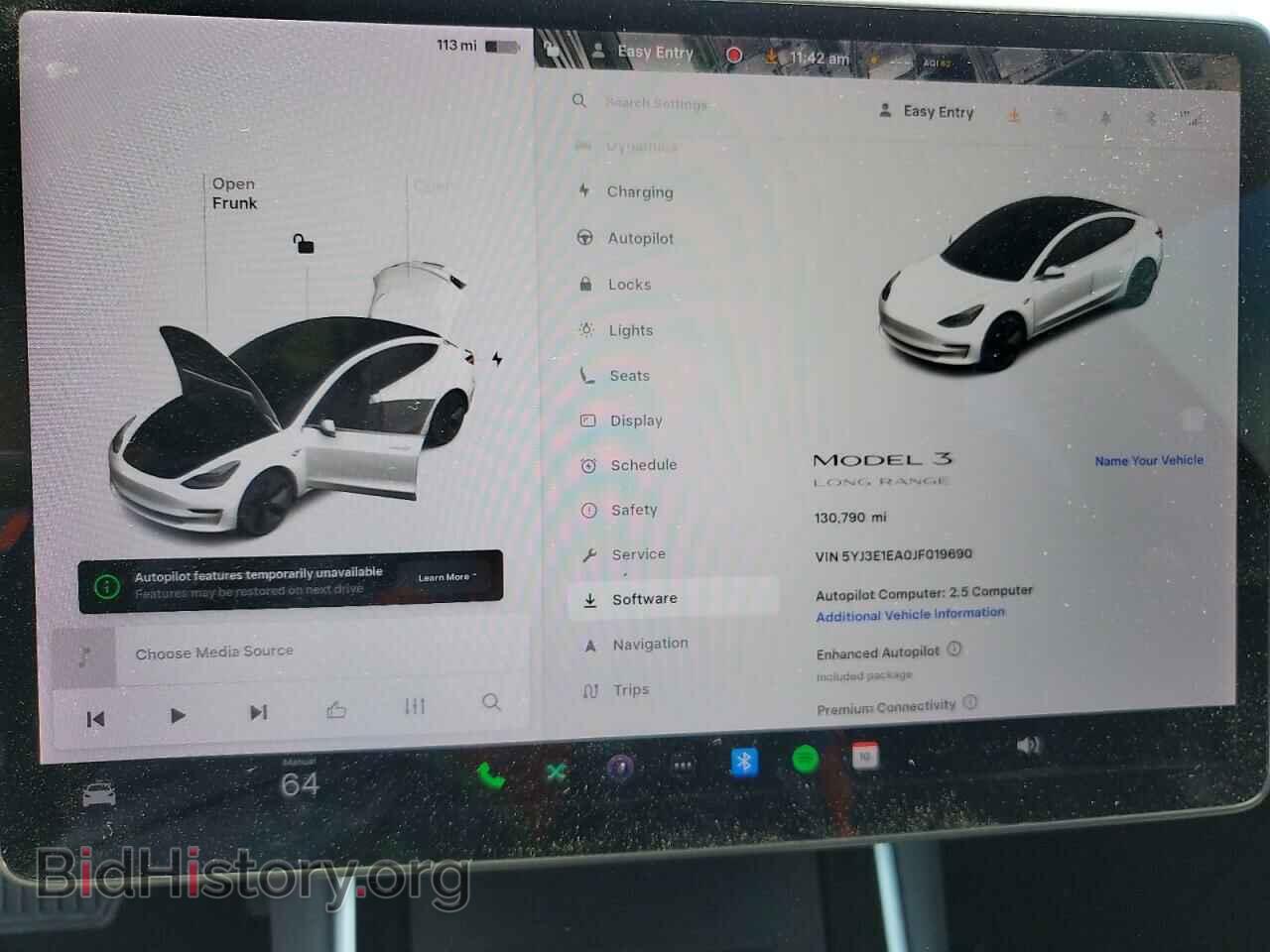 2018 TESLA MODEL 3 - VIN: 5YJ3E1EA0JF019690 - Photo 9