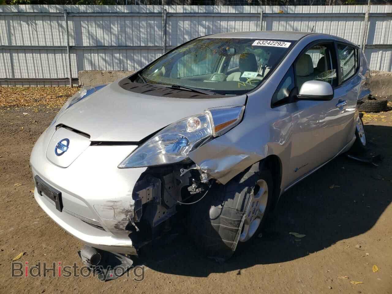 2013 NISSAN LEAF - VIN: 1N4AZ0CP2DC410019 - Фото 2