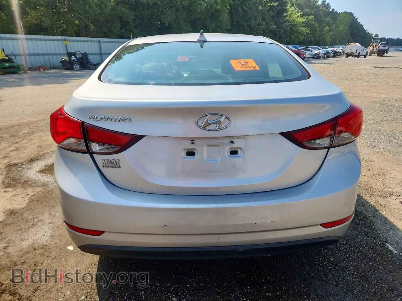 2014 HYUNDAI ELANTRA - VIN: 5NPDH4AE2EH507178 - Фото 6