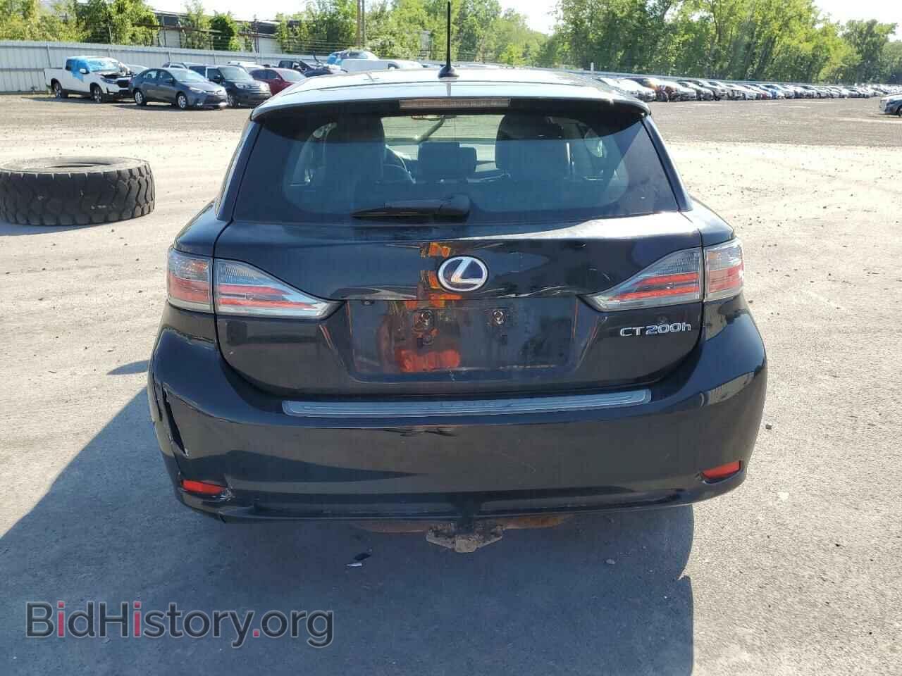 2012 LEXUS CT 200 - VIN: JTHKD5BH9C2067295 - Фото 6
