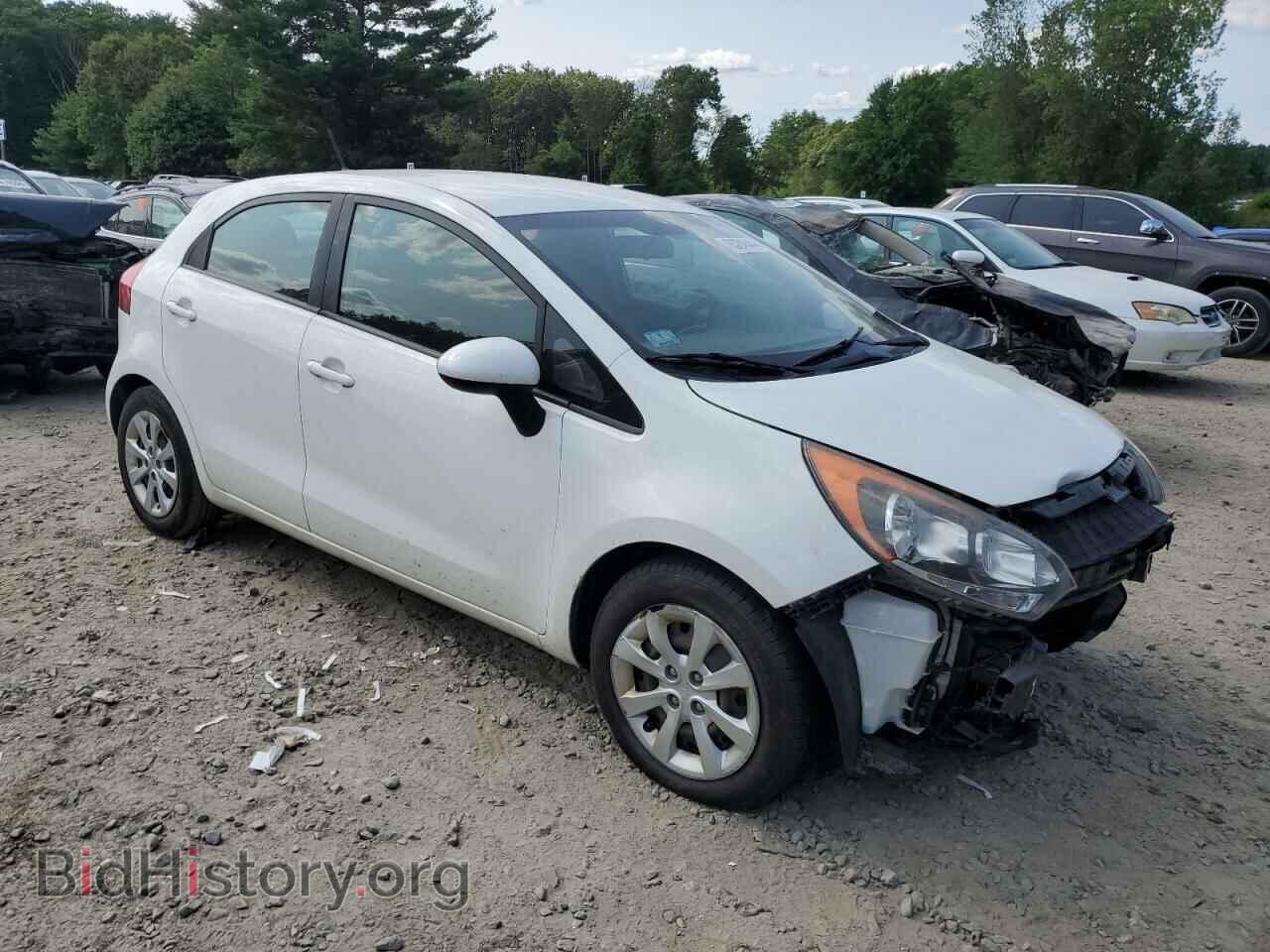 2013 KIA RIO - VIN: KNADM5A31D6237141 - Фото 4