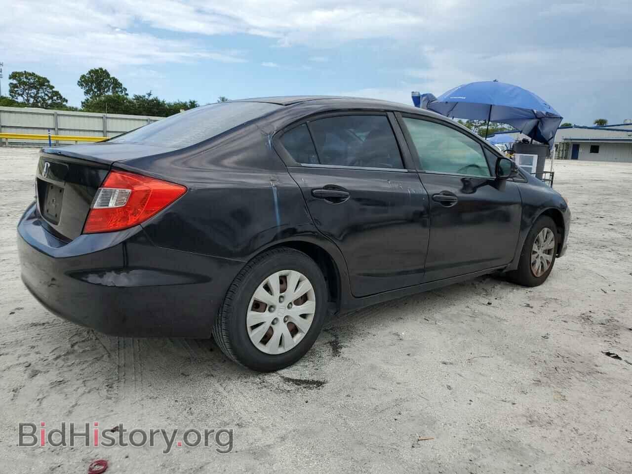2012 HONDA CIVIC - VIN: 19XFB2F55CE040945 - Фото 3