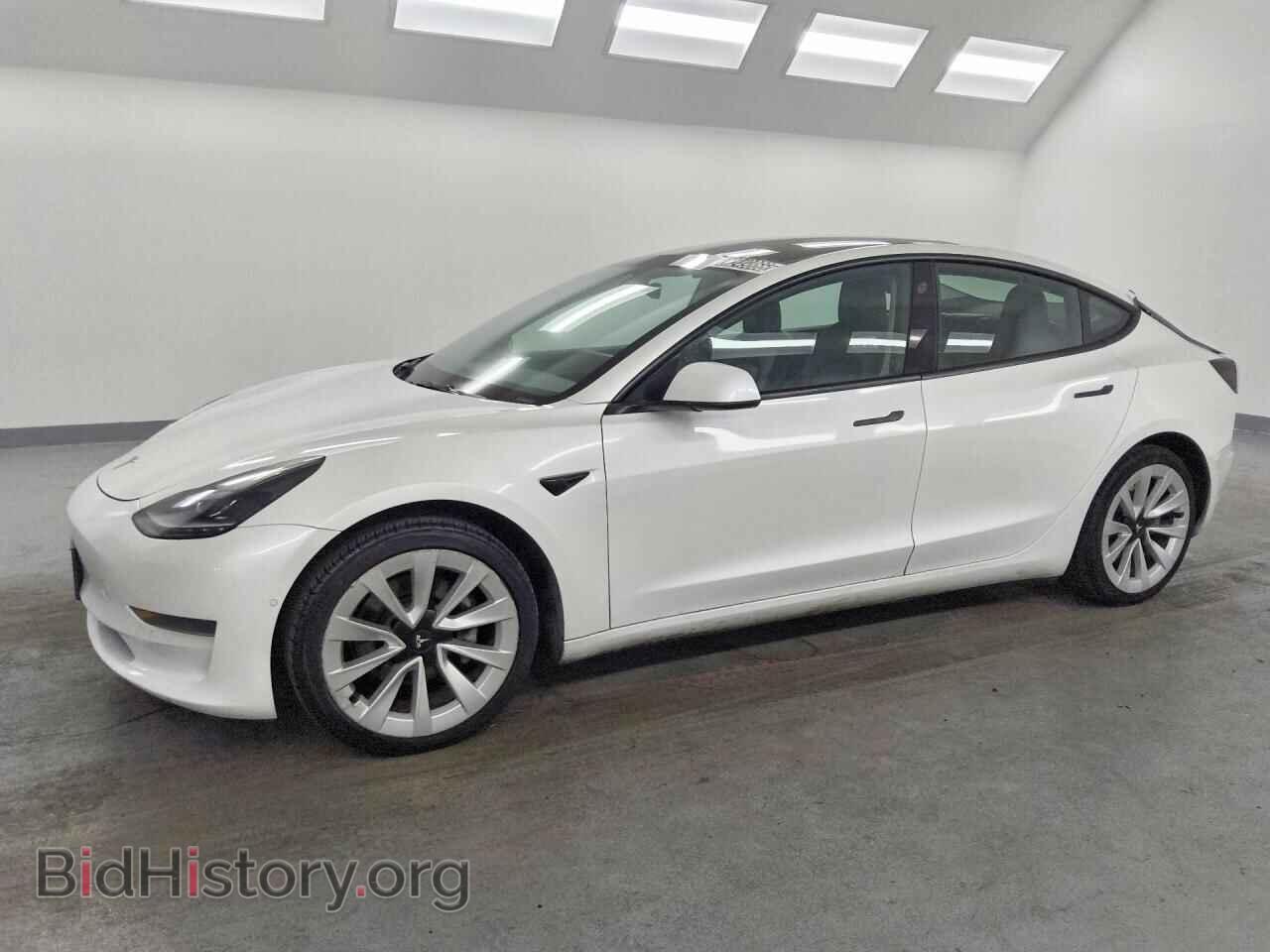 Photo 5YJ3E1EA4NF143239 - TESLA MODEL 3 2022