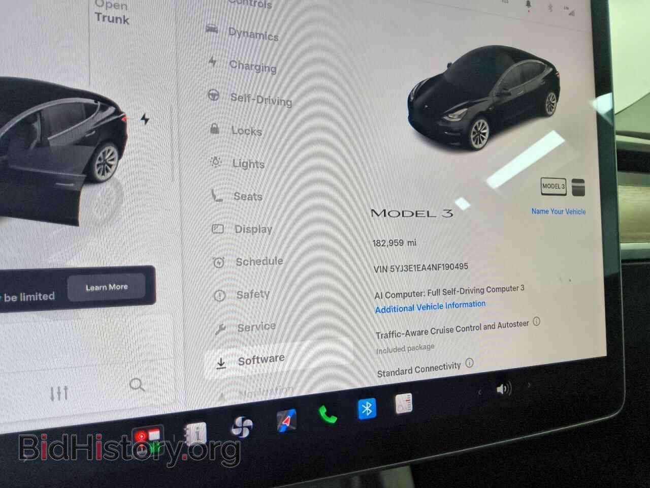 2022 TESLA MODEL 3 - VIN: 5YJ3E1EA4NF190495 - Фото 9