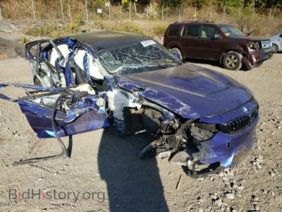 2018 BMW M3, blue — VIN WBS8M9C51J5L71748, Copart