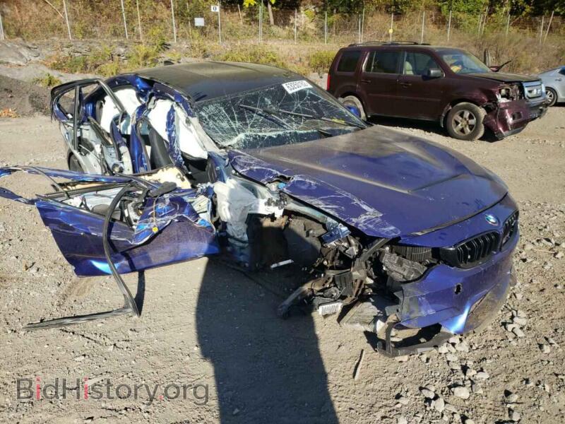 2018 BMW M3 (VIN WBS8M9C51J5L71748) — photo 1 of 10, Copart, damage: side