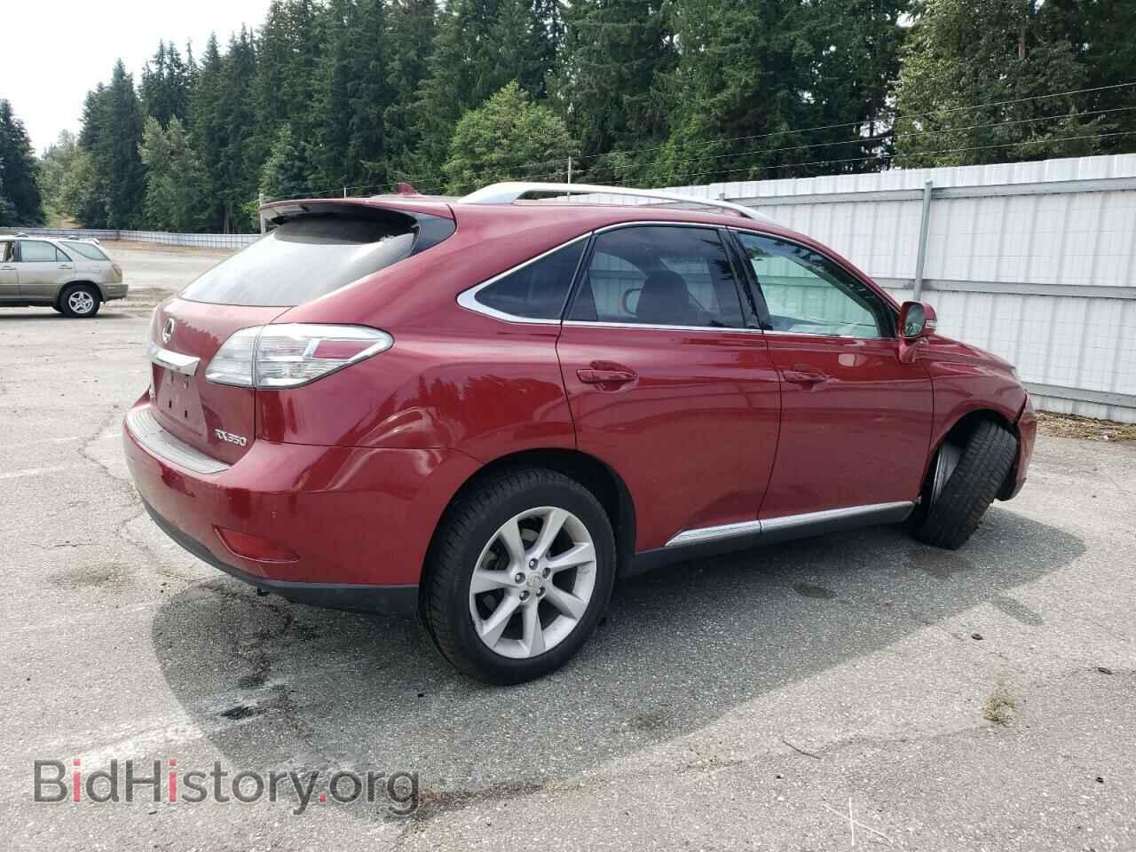 2010 LEXUS RX350 - VIN: 2T2BK1BA6AC002191 - Фото 3