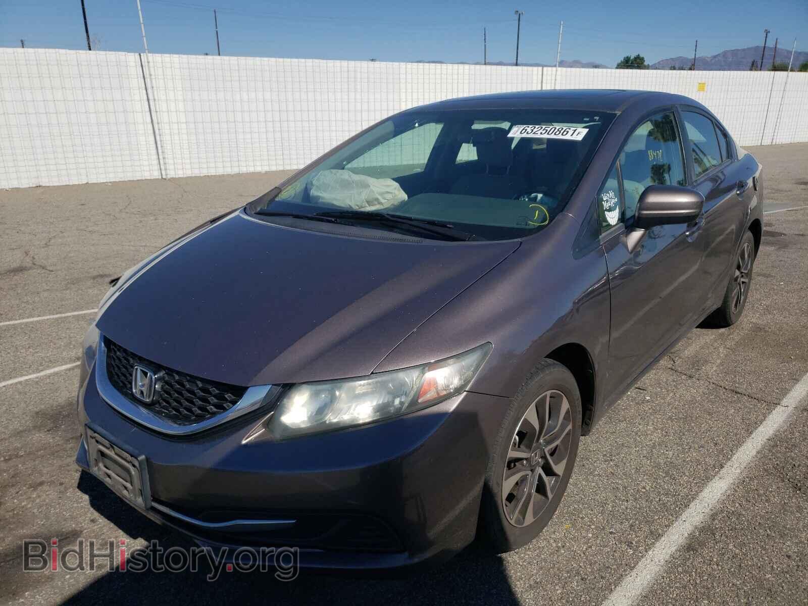 2014 HONDA CIVIC - VIN: 19XFB2F88EE275501 - Фото 2