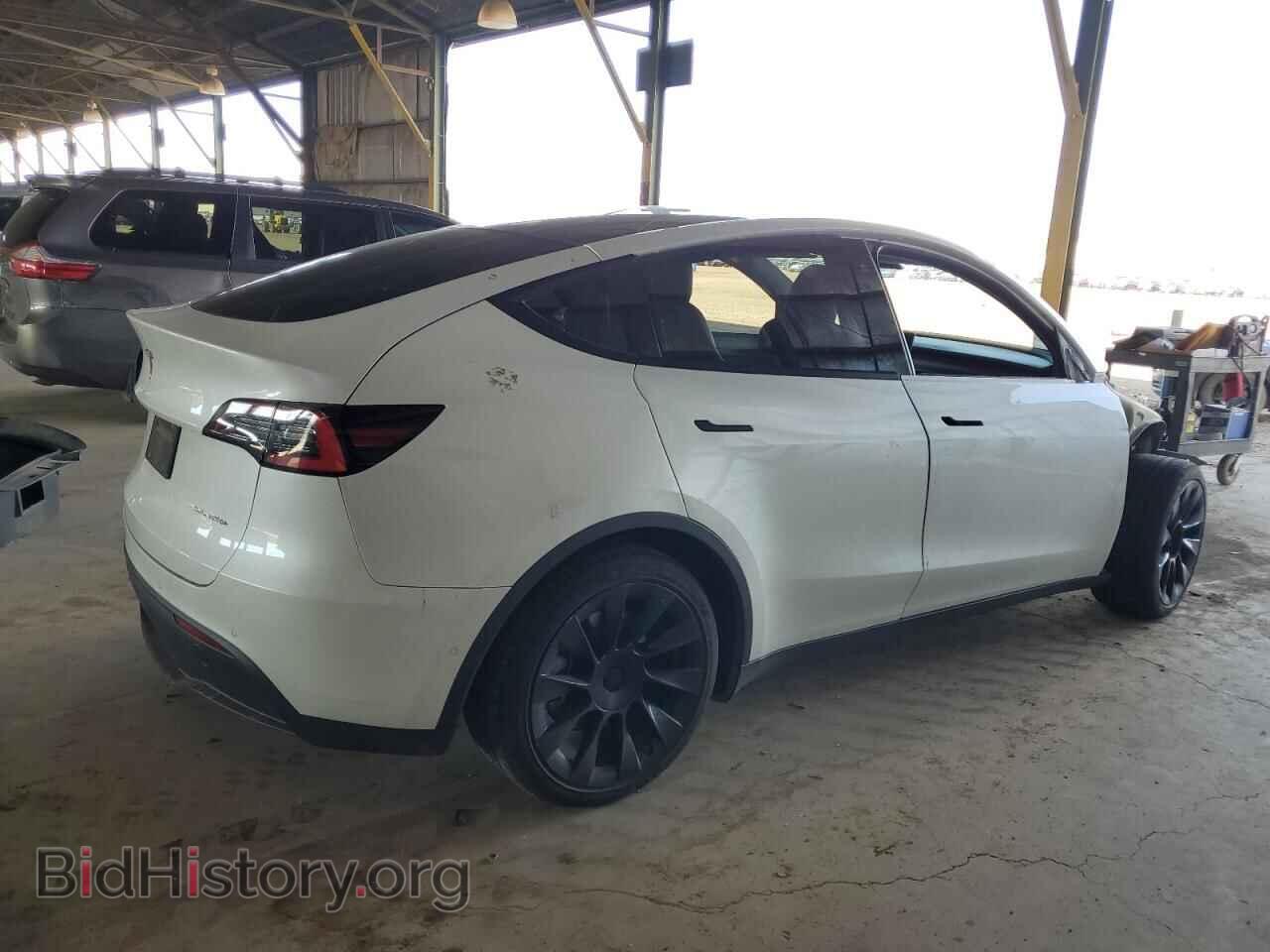 2020 TESLA MODEL Y - VIN: 5YJYGDEE4LF052456 - Фото 3