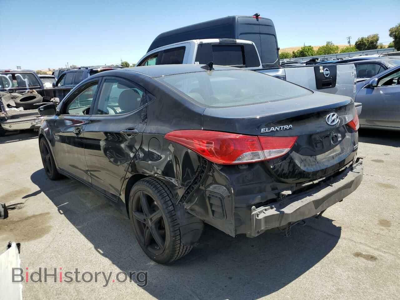 2012 HYUNDAI ELANTRA - VIN: KMHDH4AE6CU191136 - Фото 2