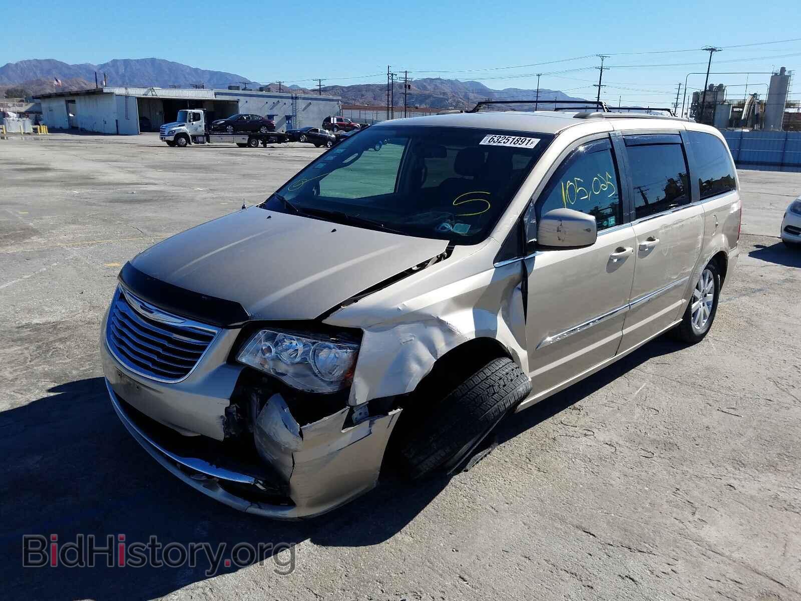 2016 CHRYSLER MINIVAN - VIN: 2C4RC1BGXGR268598 - Фото 2