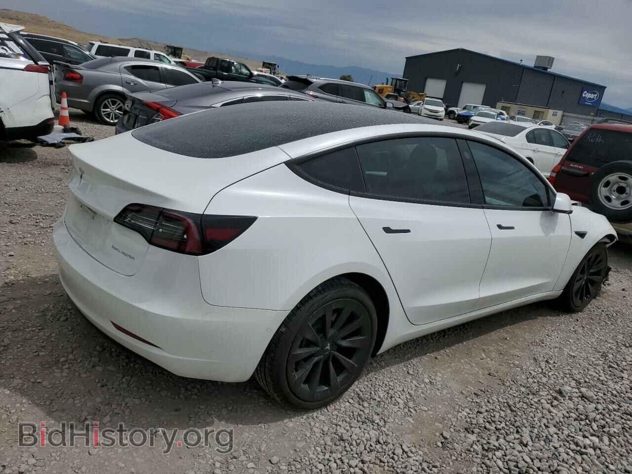 2022 TESLA MODEL 3 - VIN: 5YJ3E1EB2NF180895 - Photo 3