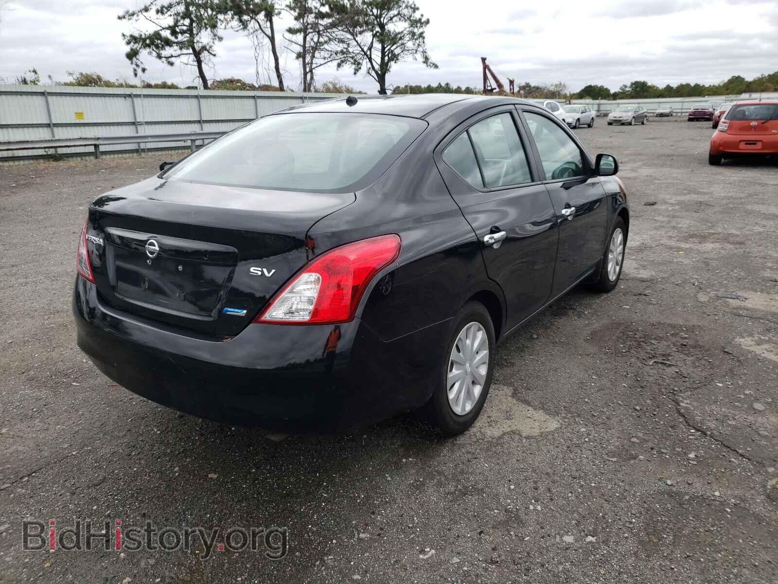 2012 NISSAN VERSA - VIN: 3N1CN7AP3CL879667 - Фото 4