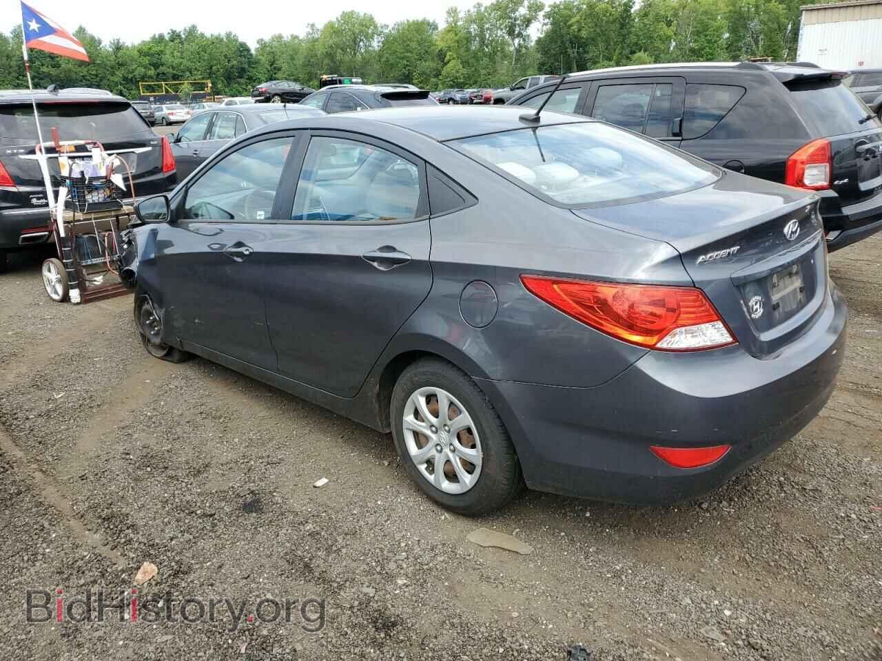 2013 HYUNDAI ACCENT - VIN: KMHCT4AE8DU367132 - Фото 2