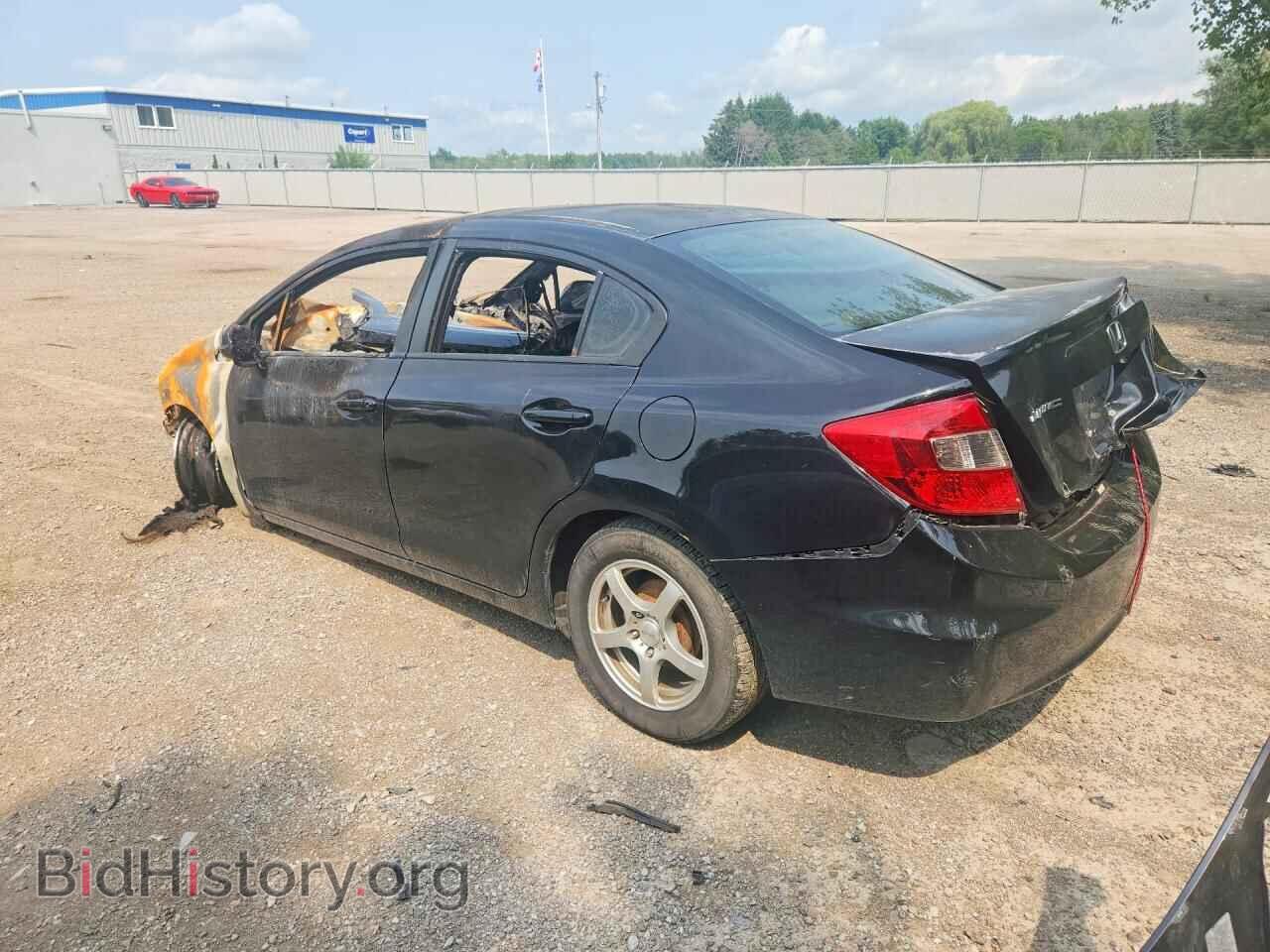 2012 HONDA CIVIC - VIN: 2HGFB2F42CH051382 - Фото 2
