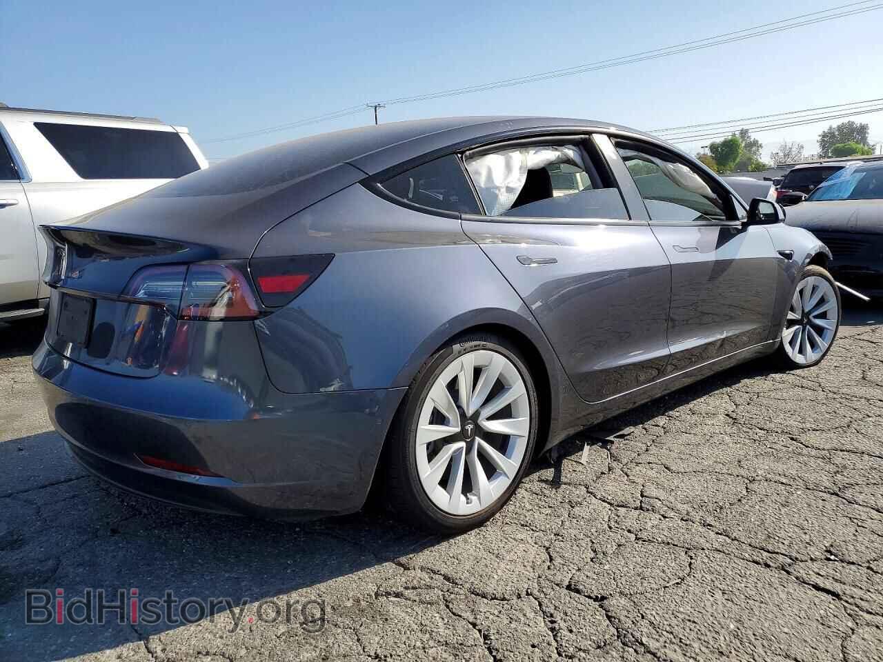 2022 TESLA MODEL 3 - VIN: 5YJ3E1EA9NF375173 - Фото 3