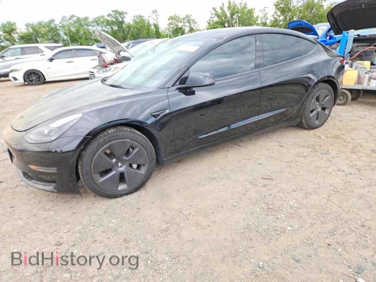 Photo 5YJ3E1EA1NF368735 - TESLA MODEL 3 2022