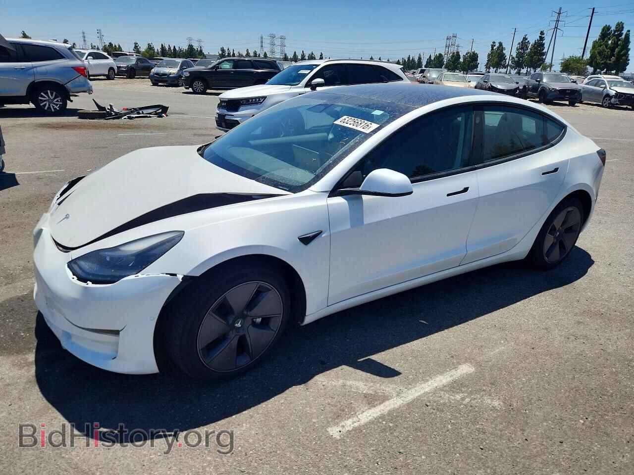 Photo 5YJ3E1EB8NF362231 - TESLA MODEL 3 2022