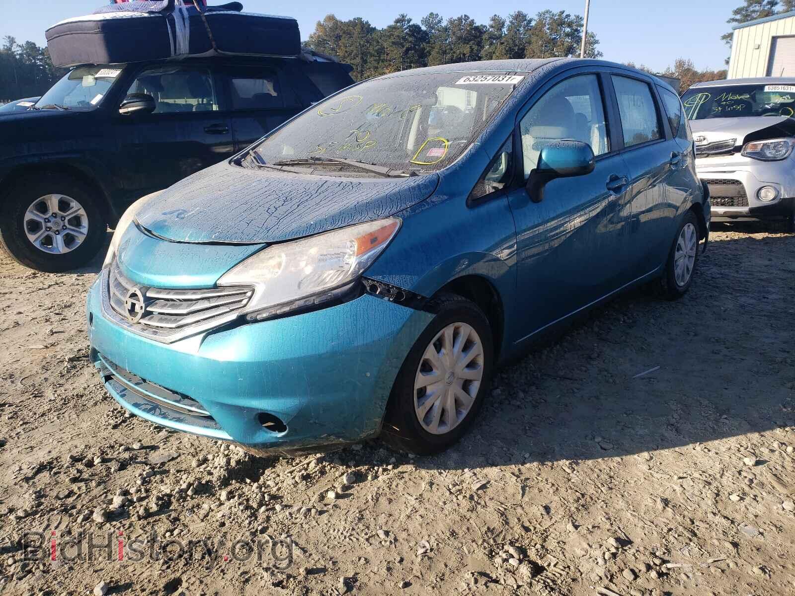 2014 NISSAN VERSA - VIN: 3N1CE2CP9EL432344 - Фото 2
