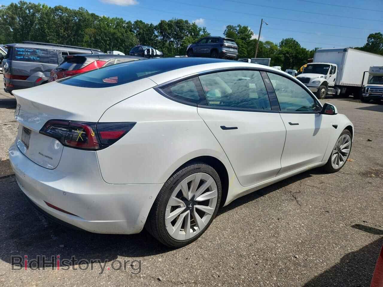 2022 TESLA MODEL 3 - VIN: 5YJ3E1EB5NF285804 - Фото 3