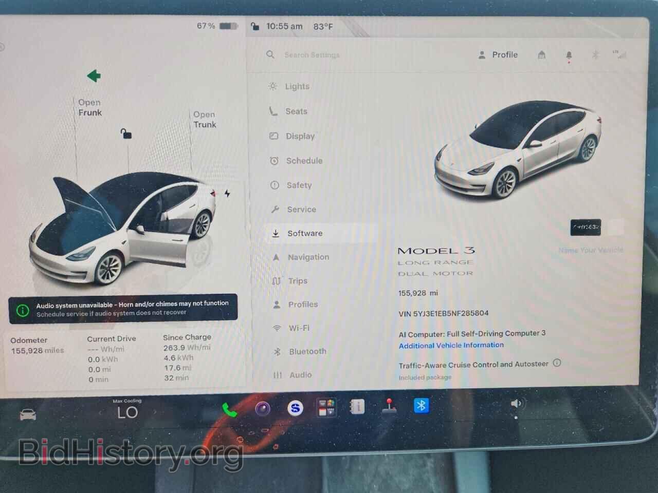 2022 TESLA MODEL 3 - VIN: 5YJ3E1EB5NF285804 - Фото 9