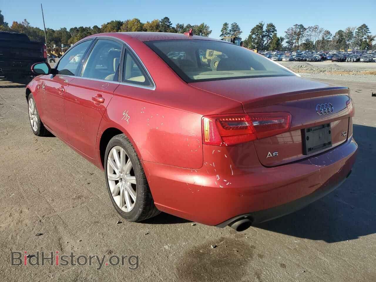 2013 AUDI A6 - VIN: WAUGGAFC1DN106562 - Фото 3