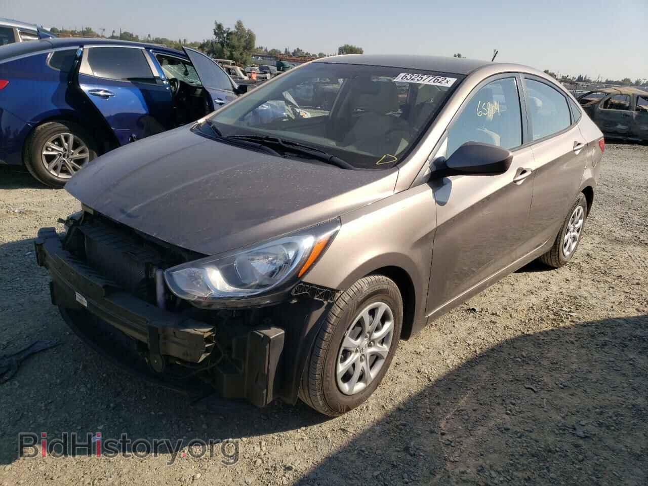 2014 HYUNDAI ACCENT - VIN: KMHCT4AE6EU744137 - Фото 2