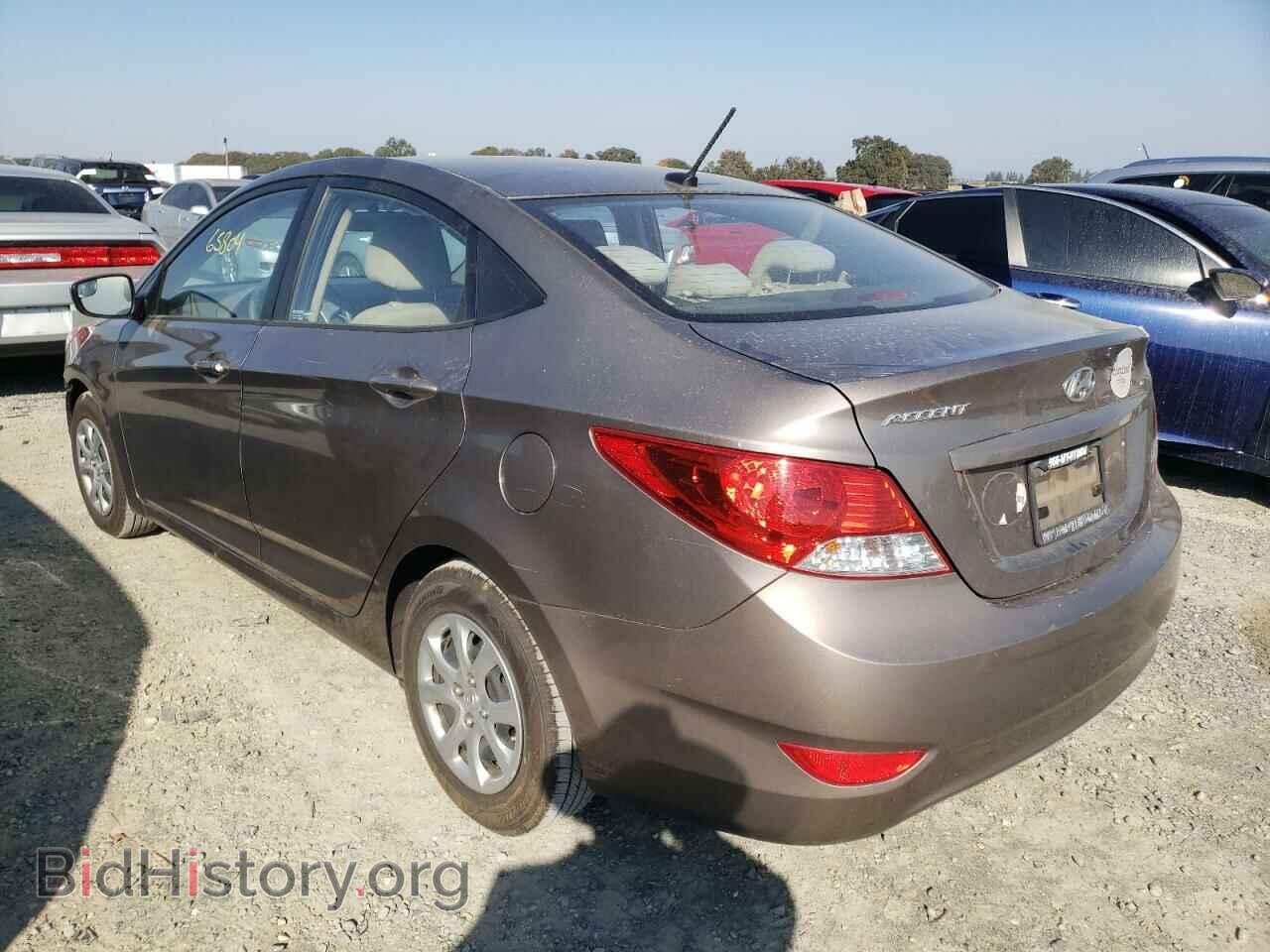 2014 HYUNDAI ACCENT - VIN: KMHCT4AE6EU744137 - Фото 3