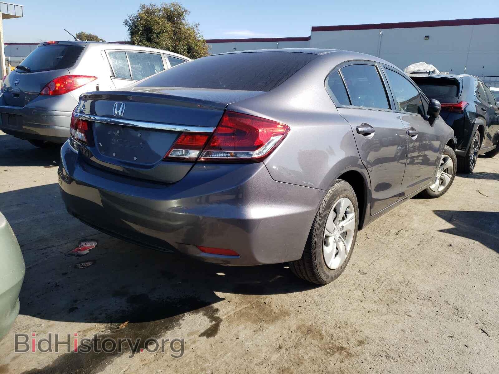 2015 HONDA CIVIC - VIN: 2HGFB2F52FH563835 - Фото 4