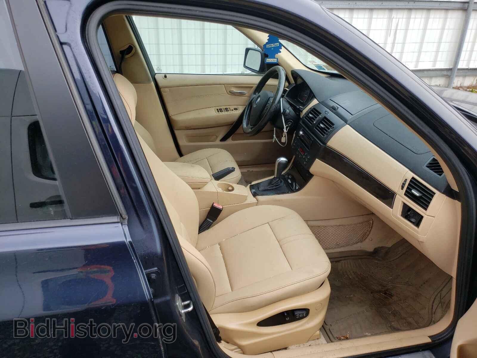 2007 BMW X3 - VIN: WBXPC93477WF28348 - Фото 5