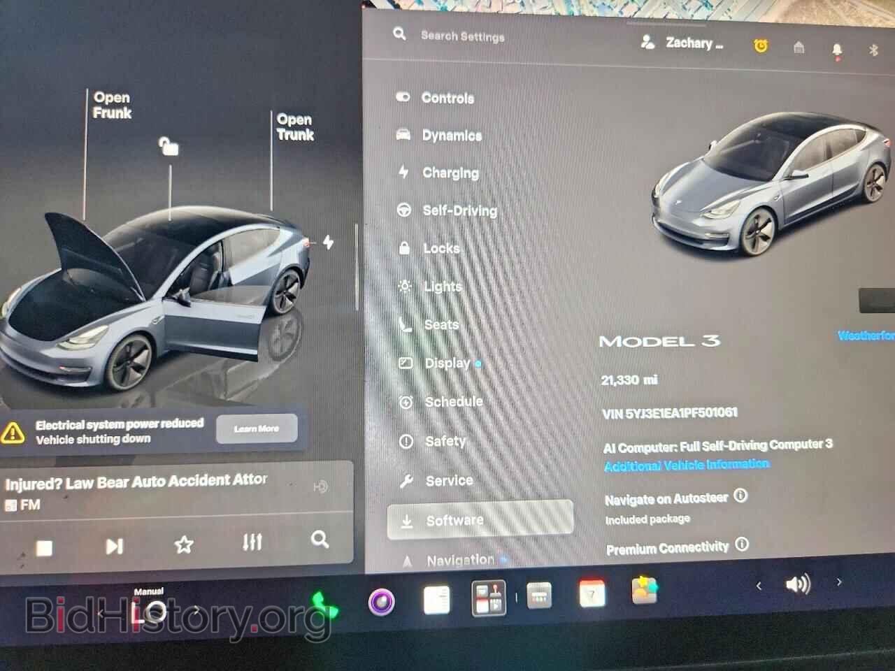 2023 TESLA MODEL 3 - VIN: 5YJ3E1EA1PF501061 - Фото 9