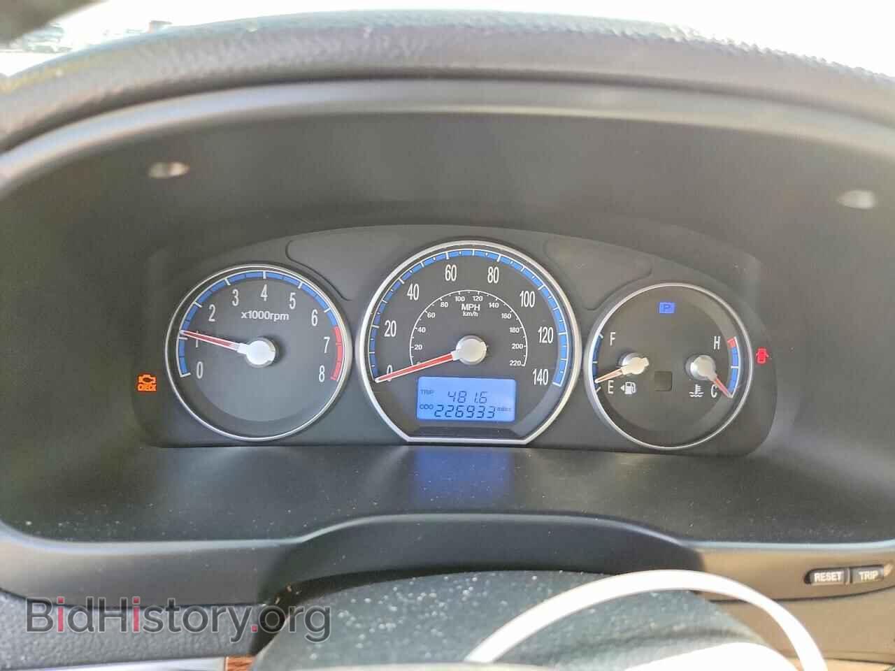 2009 HYUNDAI SANTA FE - VIN: 5NMSG73D79H321087 - Фото 9