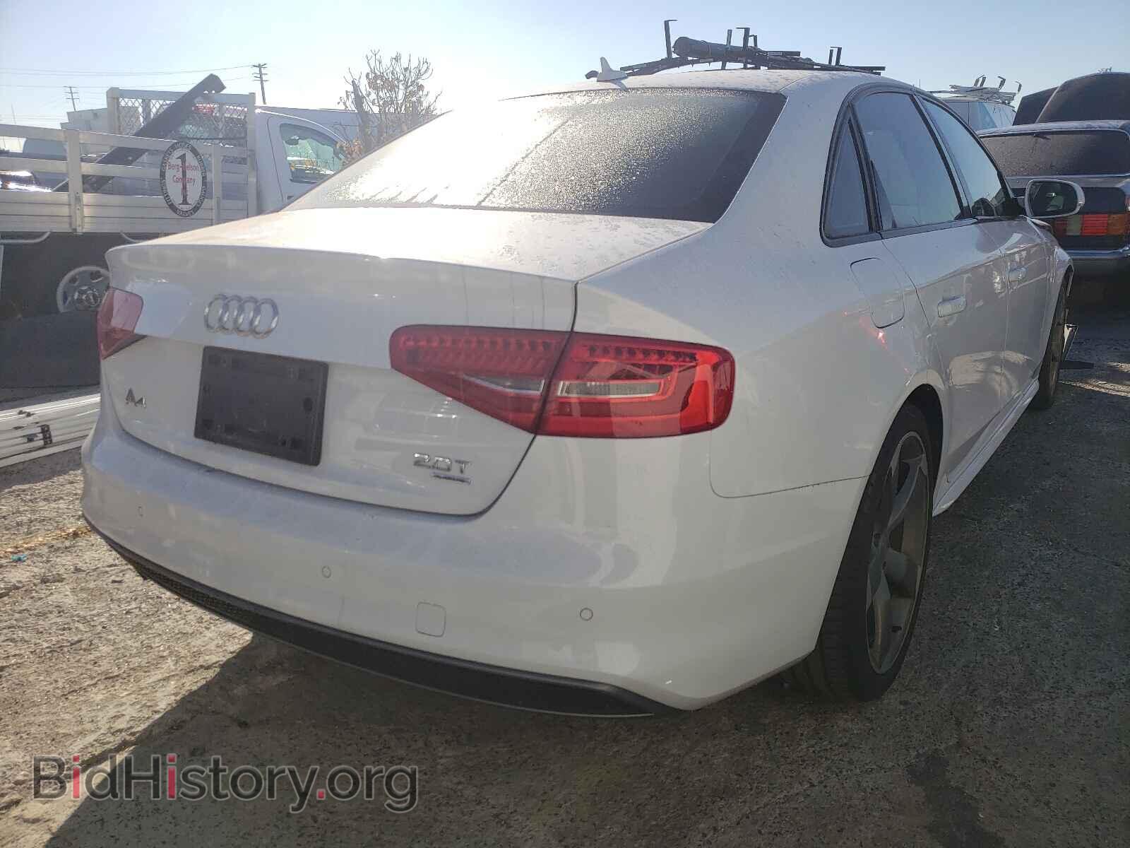 2014 AUDI A4 - VIN: WAUFFAFL5EN014967 - Фото 4