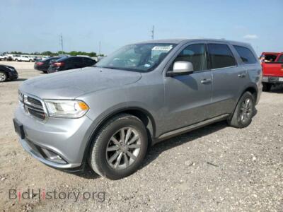 2018 Dodge DURANGO SXT, silver — VIN 1C4RDHAG5JC359415, Copart
