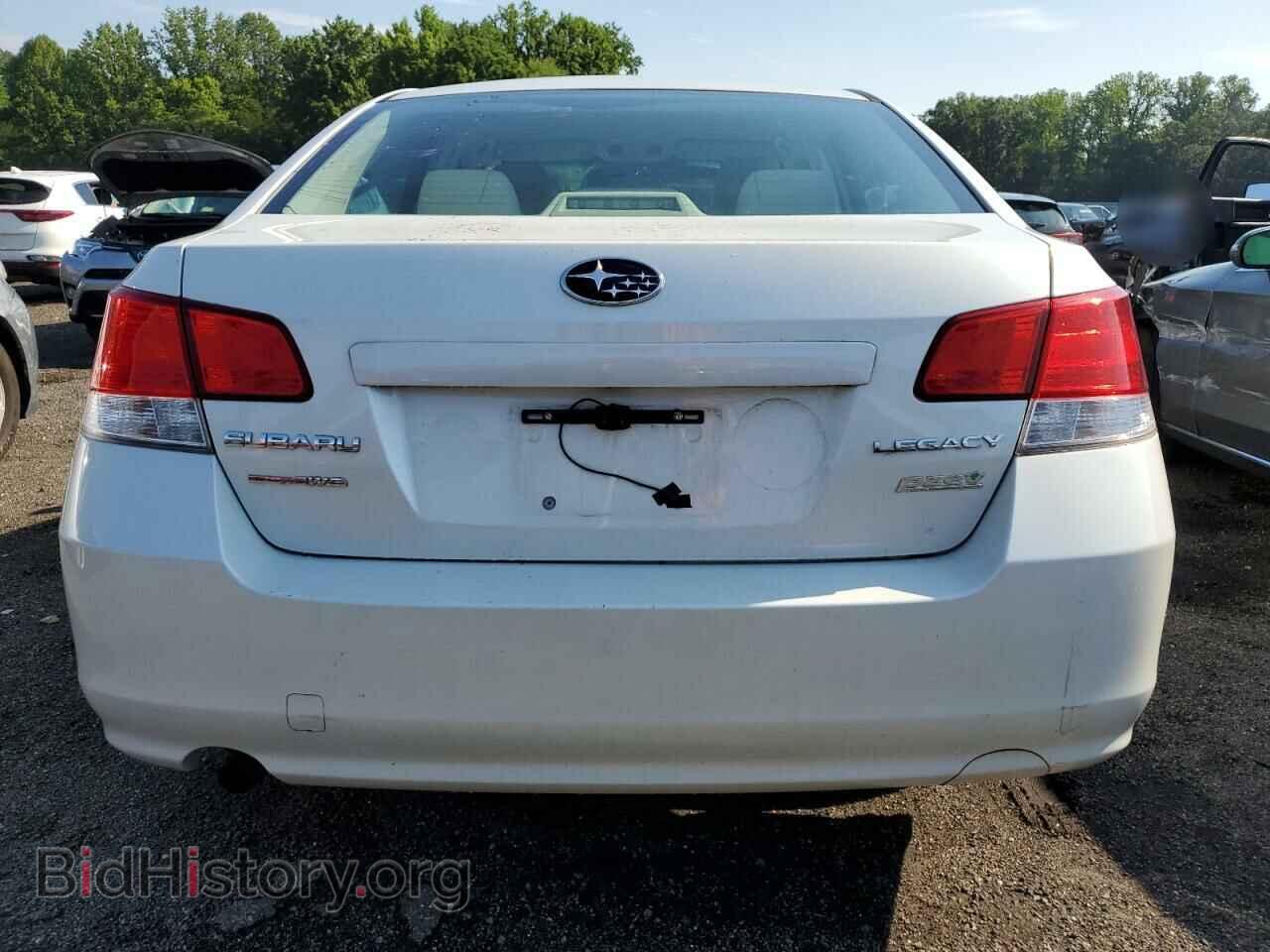 2012 SUBARU LEGACY - VIN: 4S3BMBA68C3019541 - Фото 6