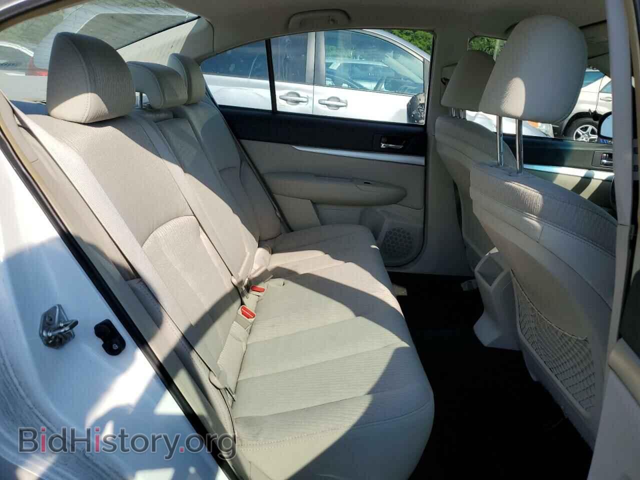 2012 SUBARU LEGACY - VIN: 4S3BMBA68C3019541 - Фото 10