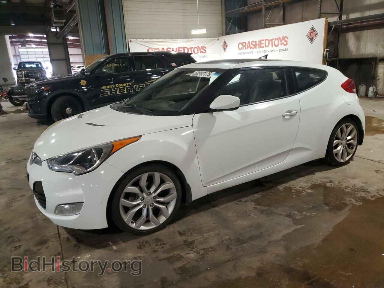 Photo KMHTC6ADXDU129916 - HYUNDAI VELOSTER 2013