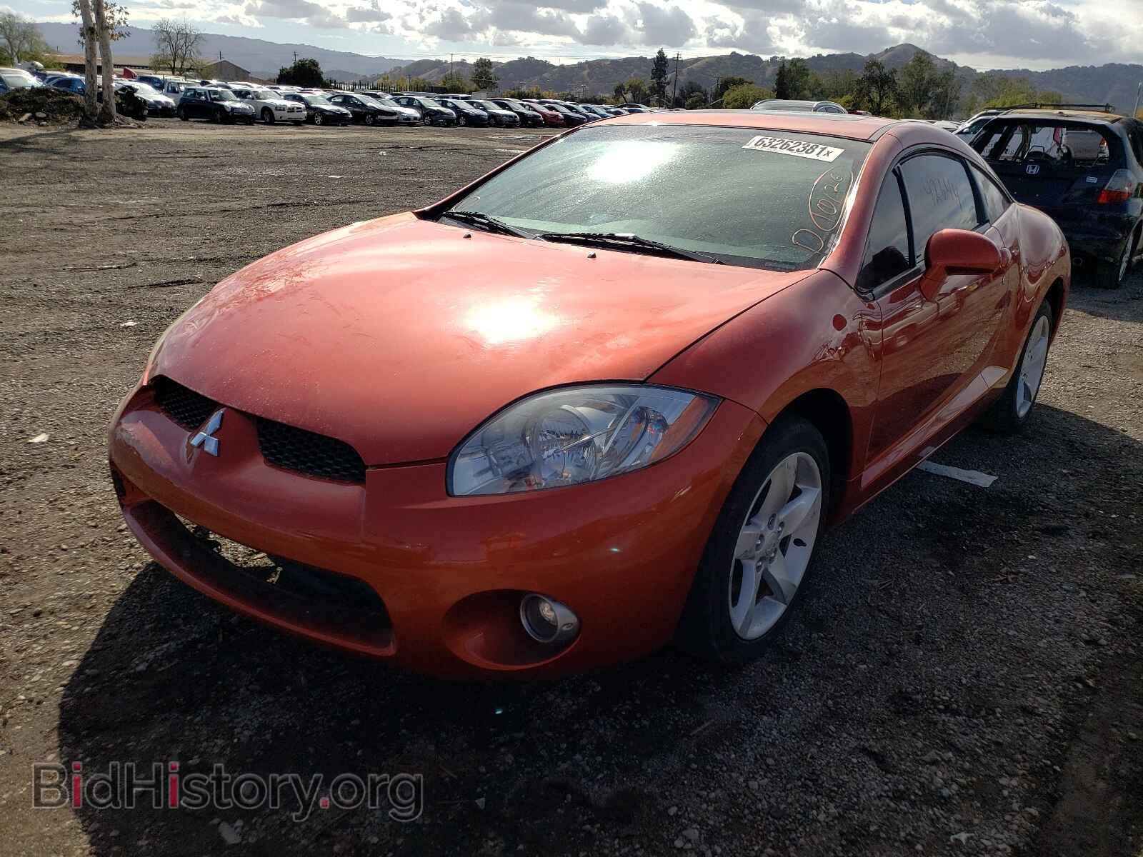 2006 MITSUBISHI ECLIPSE - VIN: 4A3AK24F06E018306 - Фото 2