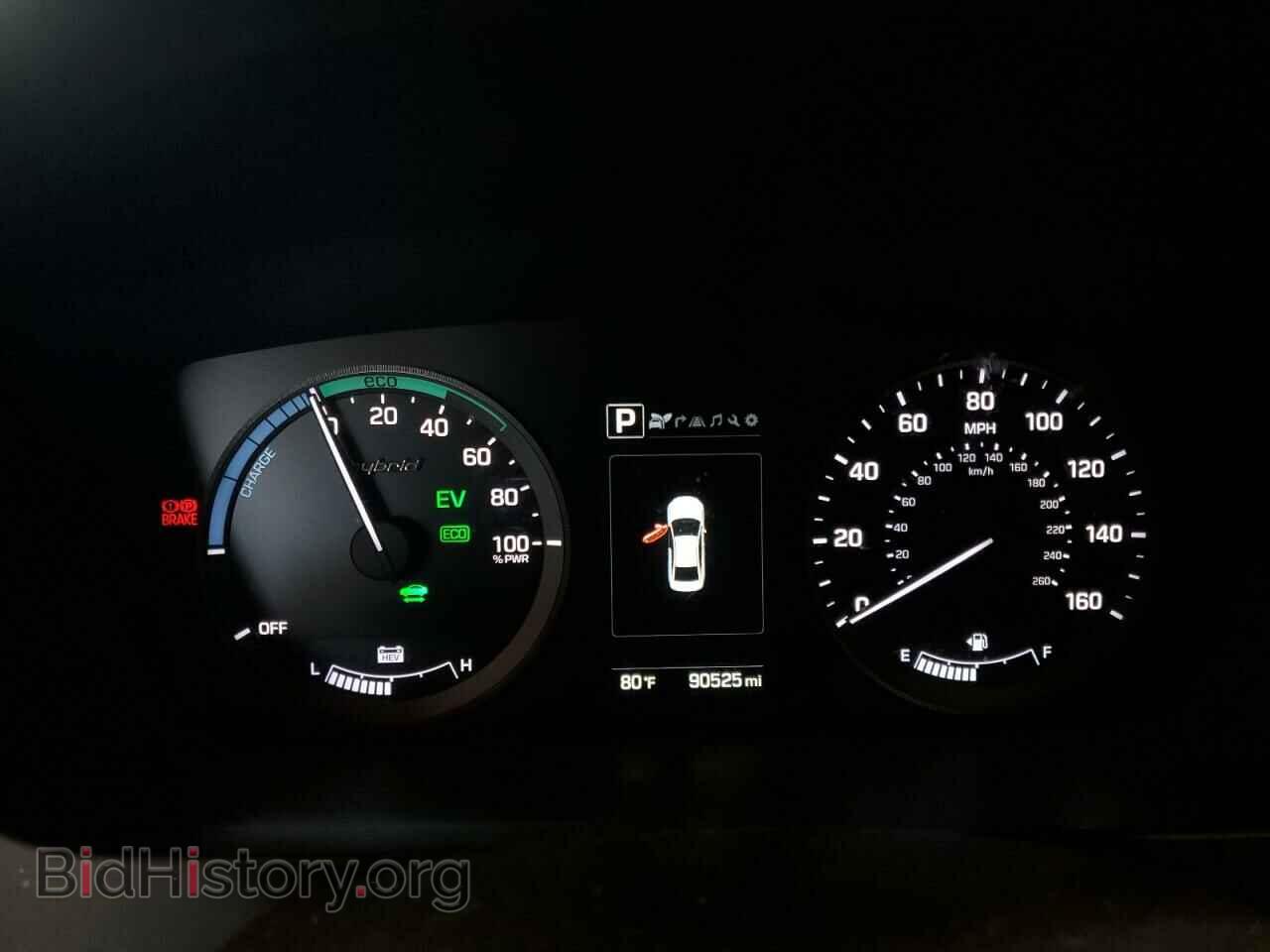 2017 HYUNDAI SONATA - VIN: KMHE34L14HA046022 - Фото 9