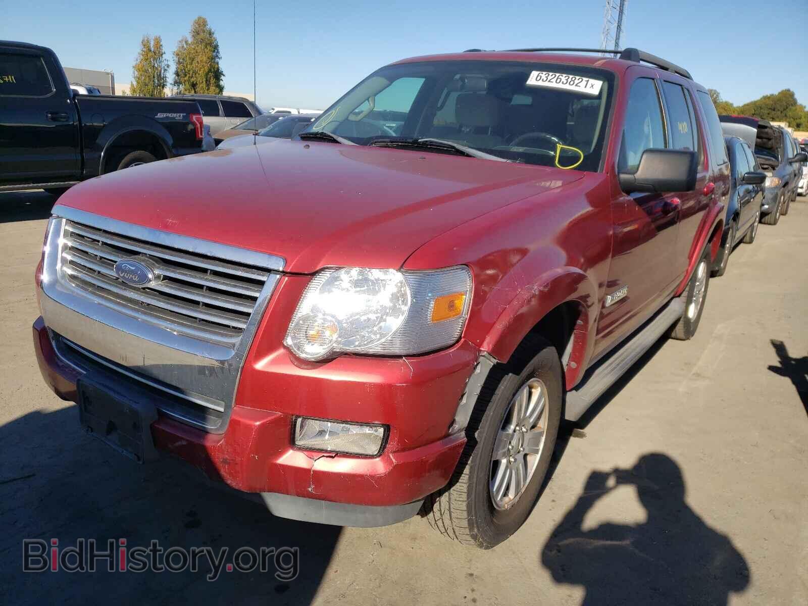 2008 FORD EXPLORER - VIN: 1FMEU73E68UA57748 - Фото 2