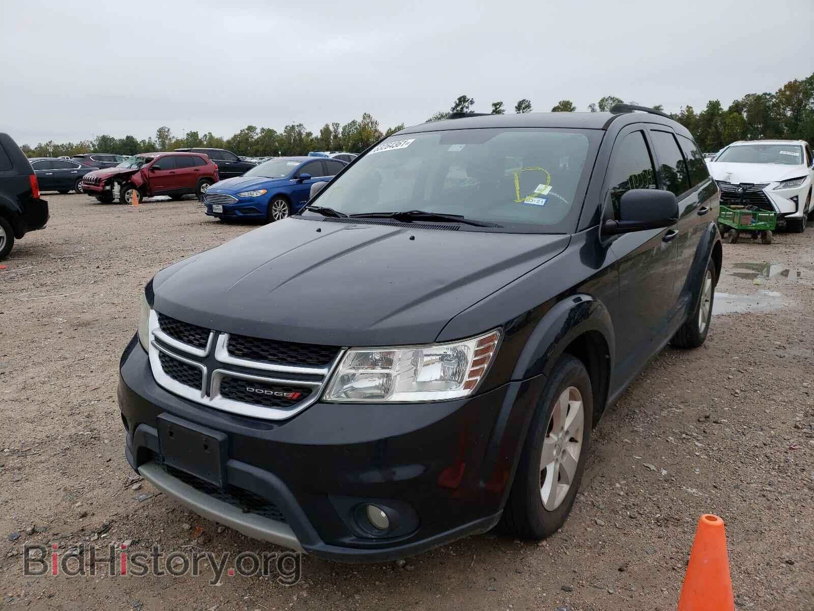 2012 DODGE JOURNEY - VIN: 3C4PDCBG2CT296354 - Фото 2