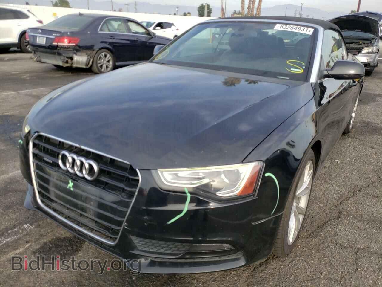 2013 AUDI A5 - VIN: WAUCFAFH2DN004829 - Фото 2
