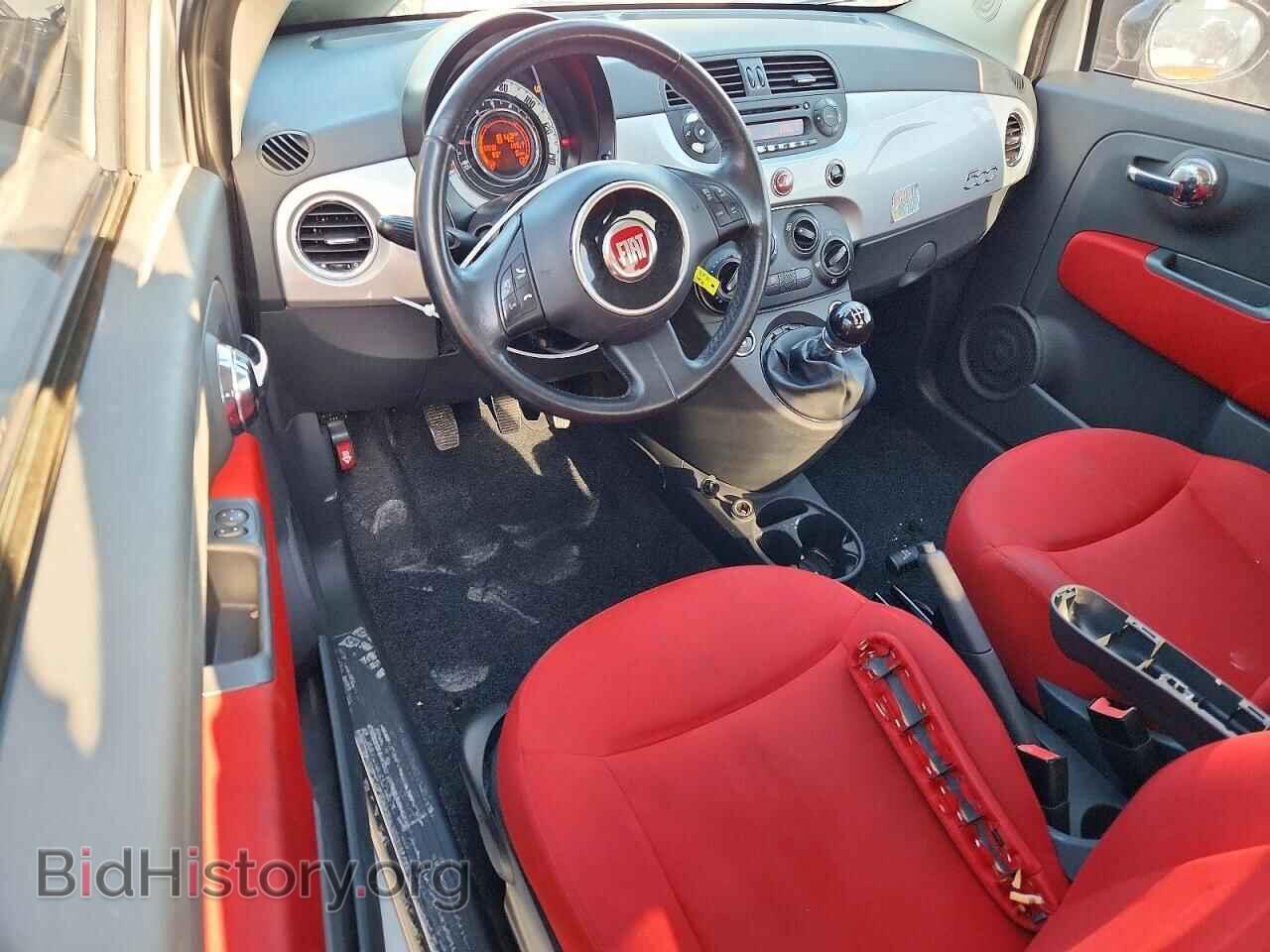 2012 FIAT 500 - VIN: 3C3CFFAR1CT381252 - Фото 8
