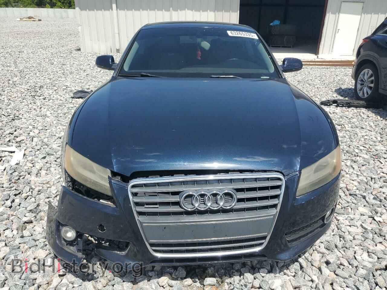 2010 AUDI A5 - VIN: WAULFAFR2AA042251 - Фото 5
